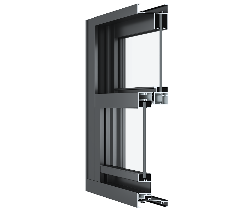 Trango 70 Series Double-Hung Window view 2