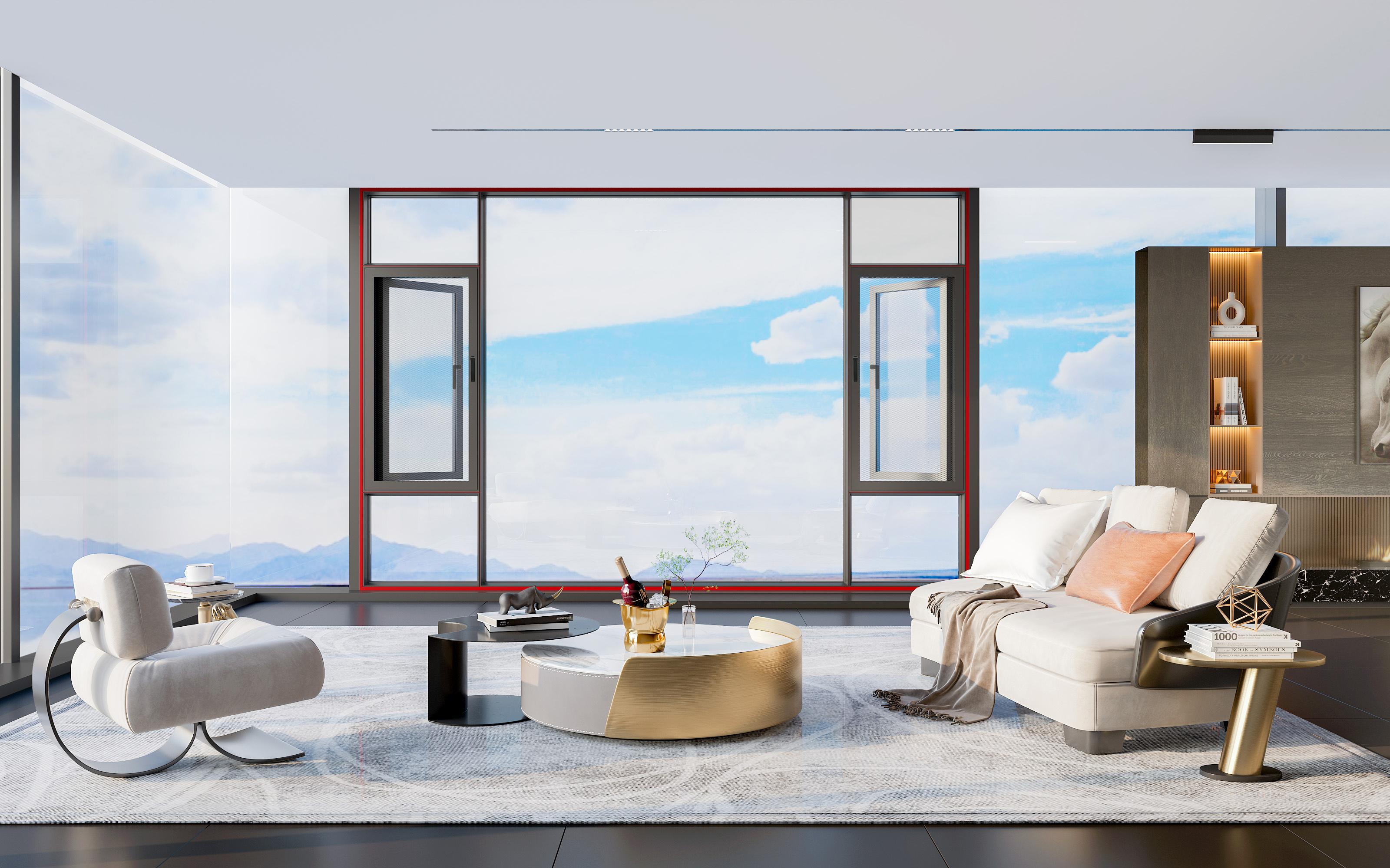 Trango 98 Series Passive-House Tilt & Turn Window
